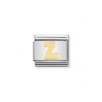 Link Classic Letra Z acero y oro 030101 26 | Joyería River