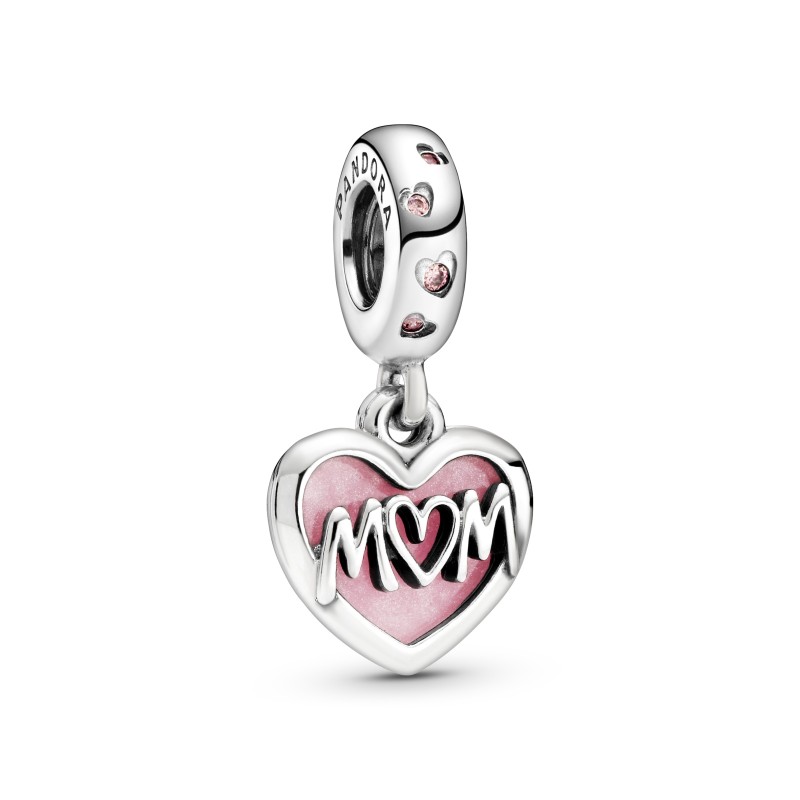Charm colgante Pandora Corazón Mum 798887C01 | Joyería River
