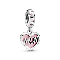 Charm colgante Pandora Corazón Mum 798887C01 | Joyería River
