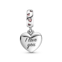 Charm colgante Pandora Corazón Mum 798887C01 | Joyería River